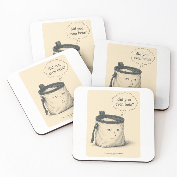 Item preview, Chalk Bag Philosopher Funny Climbing Illustration Tee Sticker Bouldering Gift designed and sold by sharifex.