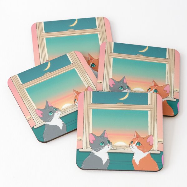 Item preview, Animals - Peaceful Feline Portraits, Nocturnal Scene and Wellbeing designed and sold by World-Pets.