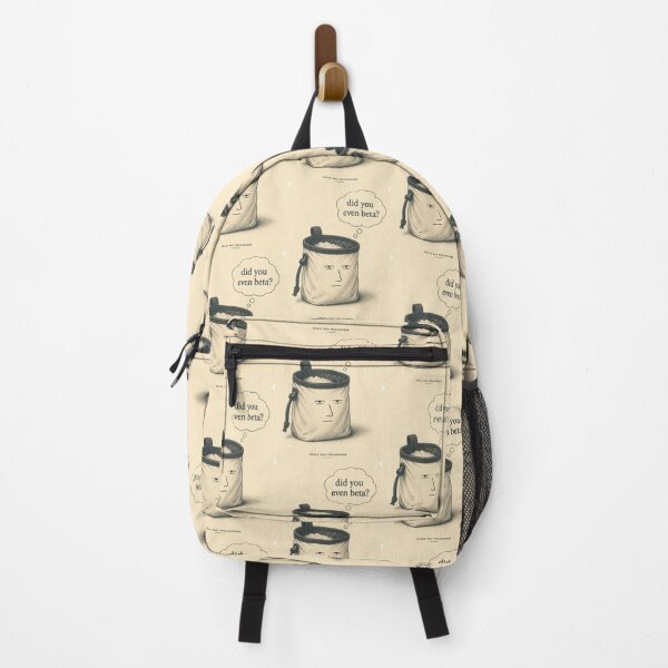 Item preview, Chalk Bag Philosopher Funny Climbing Illustration Tee Sticker Bouldering Gift designed and sold by sharifex.