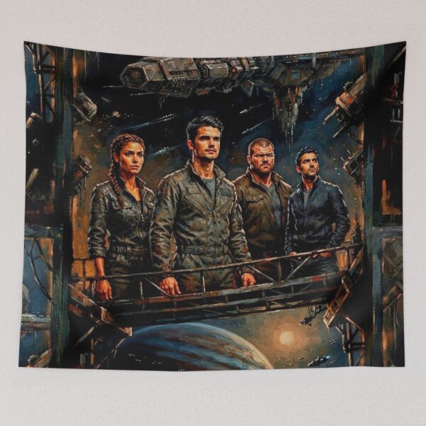 Item preview, The Expanse Fine Art Tribute designed and sold by Art's Diner.