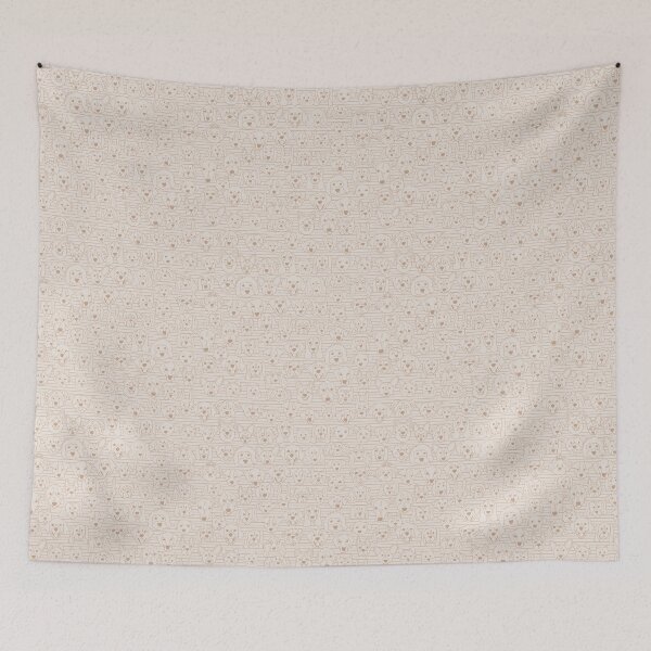 Item preview, Best In Show Stripe - Beige Tonal designed and sold by Tess Arden.
