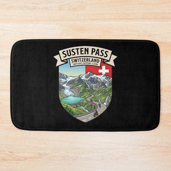 Item preview, Susten Pass Swiss Alps Motorcycle Adventure Design designed and sold by enzoade.