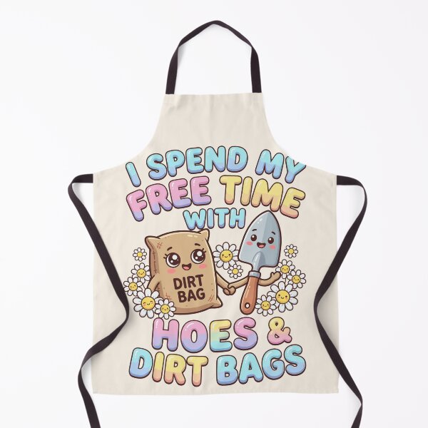 Item preview, Funny Gardening I Spend My Free Time With Hoes And Dirt Bags designed and sold by legendaryskins.
