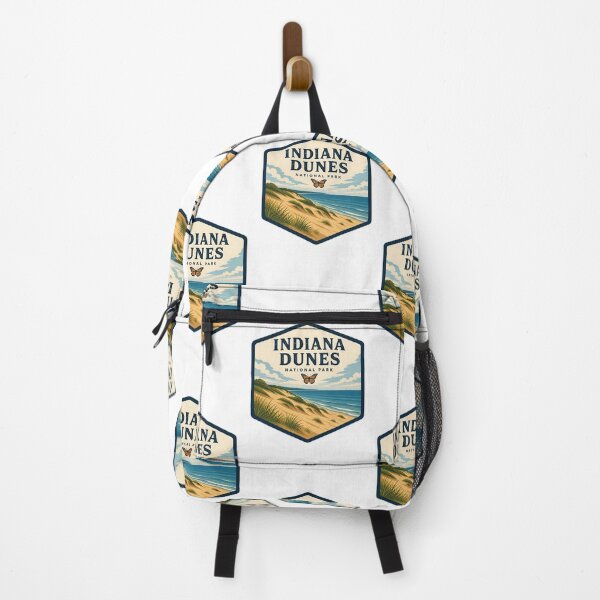 Item preview, Indiana Dunes National Park Vintage Travel Badge designed and sold by TravelersGems.