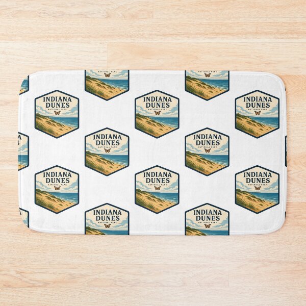 Item preview, Indiana Dunes National Park Vintage Travel Badge designed and sold by TravelersGems.