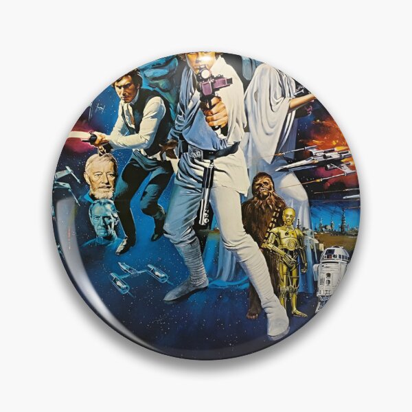 Item preview, Star Wars Original Custom Vintage Movie Poster Wall Art designed and sold by Cool Robot Bro..