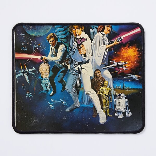 Item preview, Star Wars Original Custom Vintage Movie Poster Wall Art designed and sold by Cool Robot Bro..