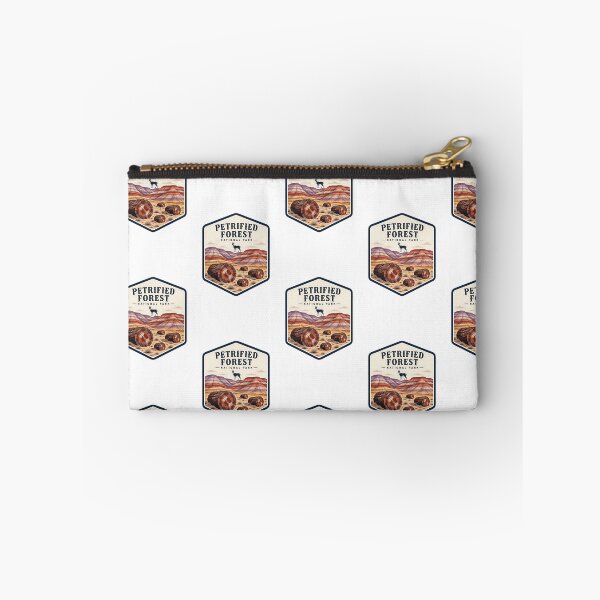 Item preview, Petrified Forest National Park Vintage Hiking Travel Badge designed and sold by TravelersGems.