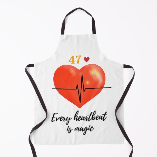 Item preview, Every Heartbeat Is Magic | 47 Chromosomes Heart Line | Down Syndrome Awareness Design designed and sold by Cartoon art with a purpose ❤️ Supporting Althea’s friends .