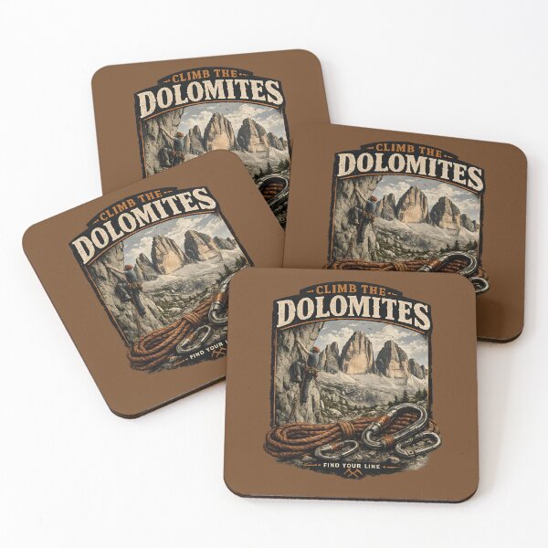 Item preview, Tre Cime di Lavaredo Dolomites Climbing Dolomiti designed and sold by SlothcoreVibes.
