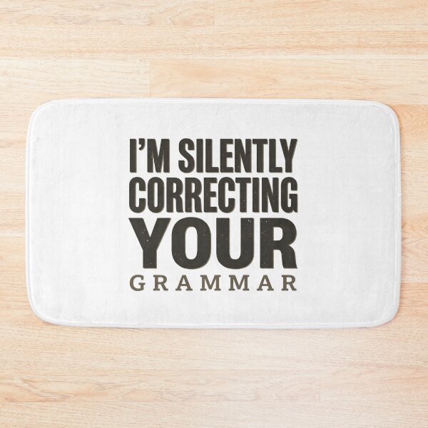 Item preview, I'm Silently Correcting Your Grammar Funny Grammar Teacher T-Shirt designed and sold by StickerNestYou.