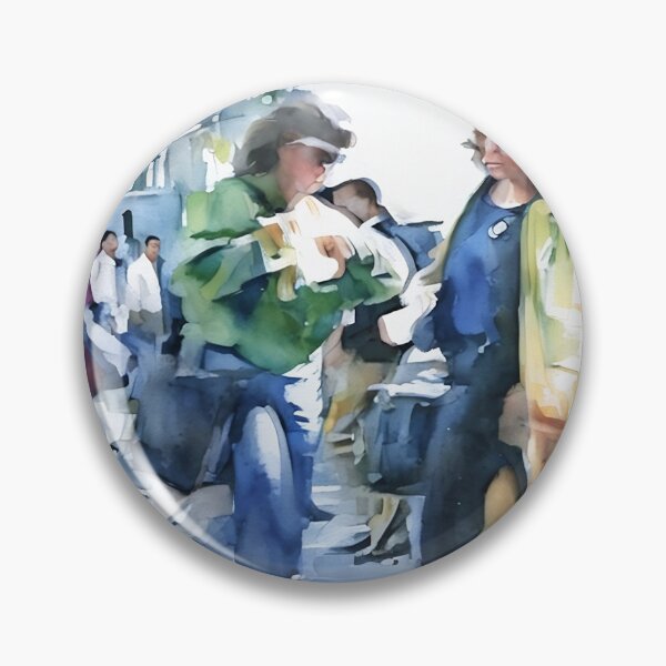 Item preview, Meet at the Crosswalk designed and sold by RCWatercolours.