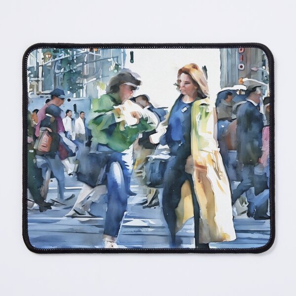 Item preview, Meet at the Crosswalk designed and sold by RCWatercolours.