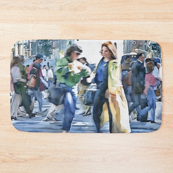 Item preview, Meet at the Crosswalk designed and sold by RCWatercolours.