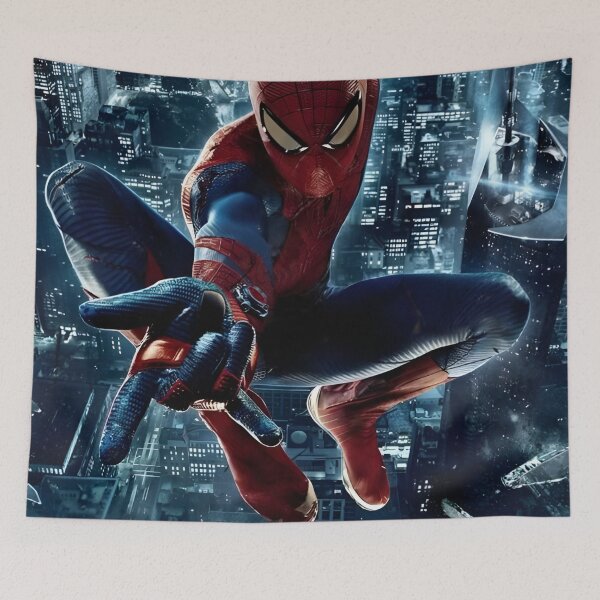 Artikelvorschau, Spiderman Original Custom Vintage Filmposter Wandkunst entworfen und verkauft von Cool Robot Bro..