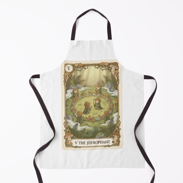 Item preview, Hierophant Mushroom Tarot Card Fairy Ring designed and sold by SMARTKIT  DESIGNAGENCY.