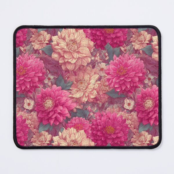 Item preview, Fresh Dahlias Flower  - Retro Flower Floral  - Gifts For Boyfriend designed and sold by RoyalStarsPatts.