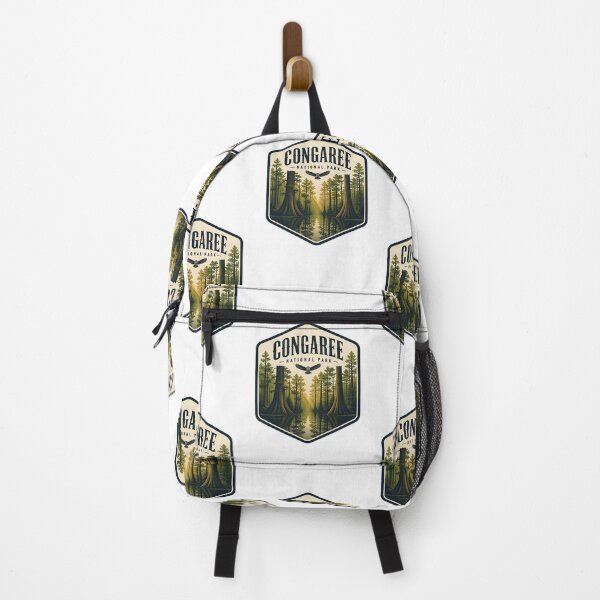 Item preview, Congaree National Park Vintage Hiking Travel Badge designed and sold by TravelersGems.