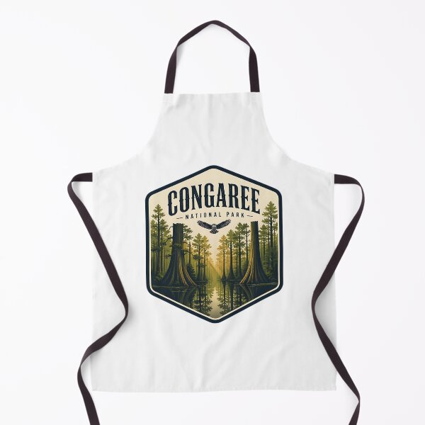 Item preview, Congaree National Park Vintage Hiking Travel Badge designed and sold by TravelersGems.