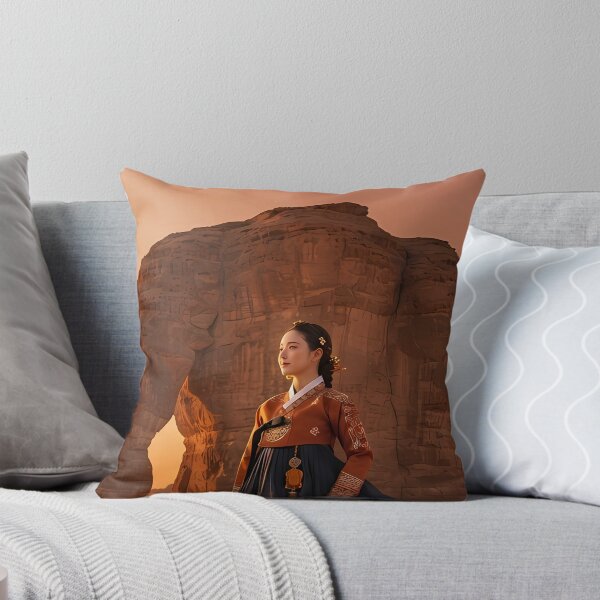 Item preview, AlUla Elephant Rock Sunset: Royal Hanbok Heritage in Saudi Arabia designed and sold by SOOstudio73.