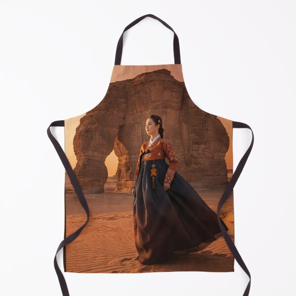 Item preview, AlUla Elephant Rock Sunset: Royal Hanbok Heritage in Saudi Arabia designed and sold by SOOstudio73.