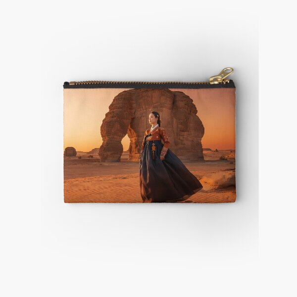 Item preview, AlUla Elephant Rock Sunset: Royal Hanbok Heritage in Saudi Arabia designed and sold by SOOstudio73.
