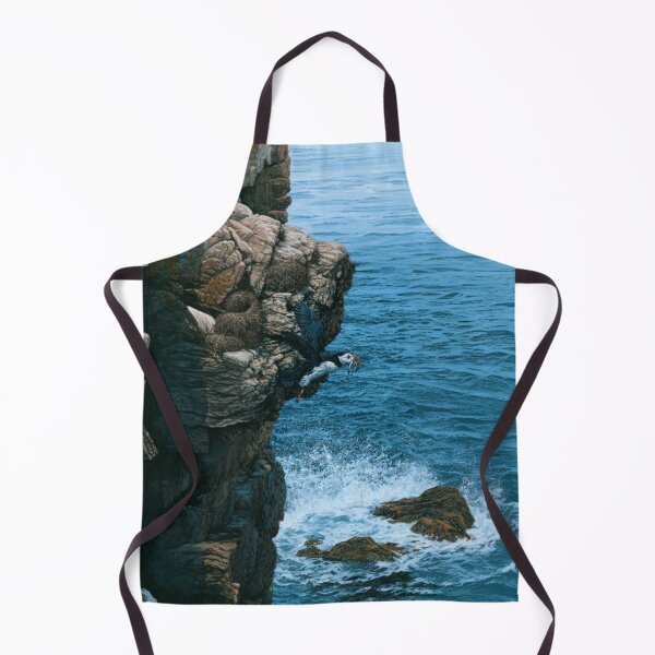 Item preview, A Puffin returning to cliff nests with fish, Birds in Motion designed and sold by CDC40.