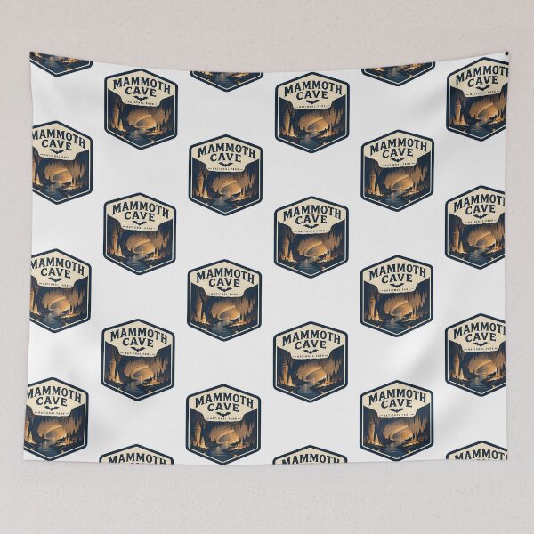 Item preview, Mammoth Cave National Park Vintage Cave Badge designed and sold by TravelersGems.