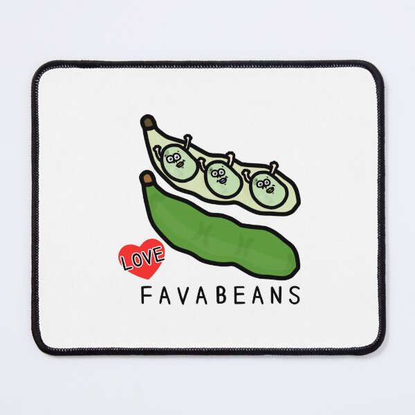 Item preview, Cute I LOVE FAVA BEANS designed and sold by kanaehonkawa.