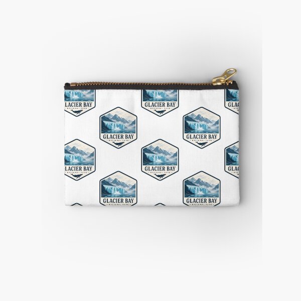 Item preview, Glacier Bay National Park Vintage Travel Badge designed and sold by TravelersGems.