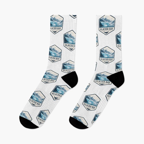 Item preview, Glacier Bay National Park Vintage Travel Badge designed and sold by TravelersGems.