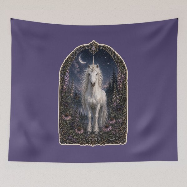 Item preview, Art Nouveau Unicorn II designed and sold by Spellhorn13.