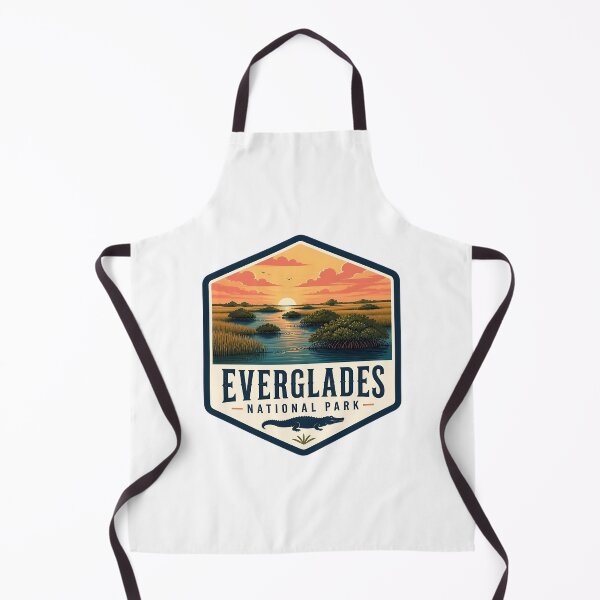 Item preview, Everglades National Park Vintage Wildlife Travel Badge designed and sold by TravelersGems.
