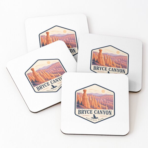 Item preview, Bryce Canyon National Park Vintage Hiking Travel Badge designed and sold by TravelersGems.