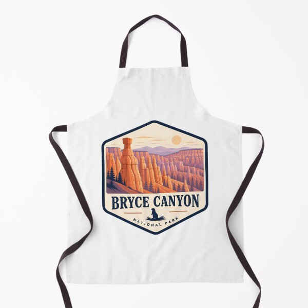 Item preview, Bryce Canyon National Park Vintage Hiking Travel Badge designed and sold by TravelersGems.