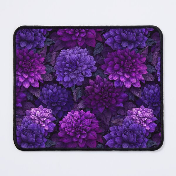 Item preview, Radiant Dahlias Print - Retro Flower Floral - Gifts For Dad designed and sold by RoyalStarsPatts.
