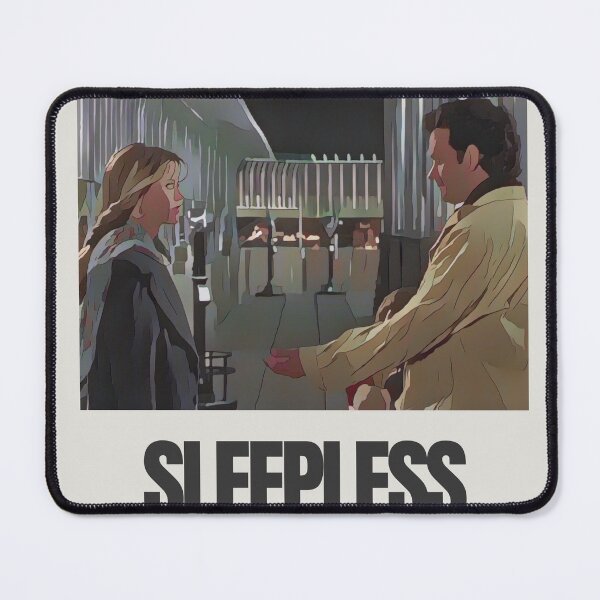 Item preview, Sleepless In Seattle Original Custom Vintage Movie Poster Wall Art designed and sold by Cool Robot Bro..