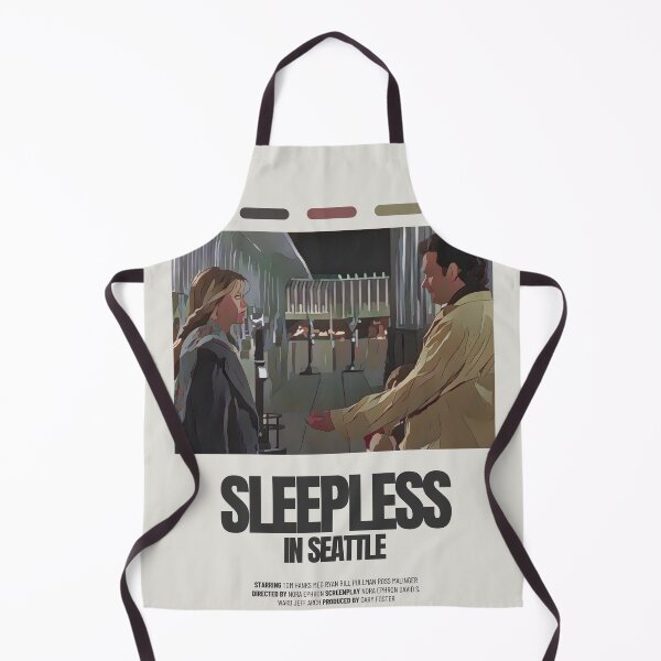 Item preview, Sleepless In Seattle Original Custom Vintage Movie Poster Wall Art designed and sold by Cool Robot Bro..