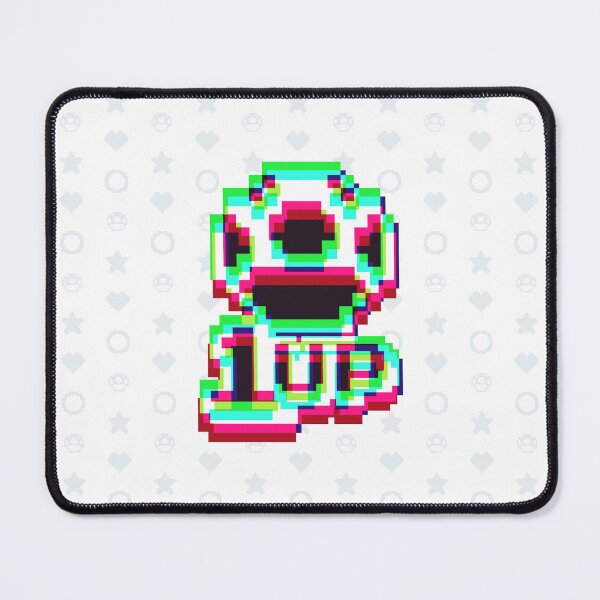 Item preview, 1up Mushroom Negative Synthwave 4 designed and sold by animinimal.