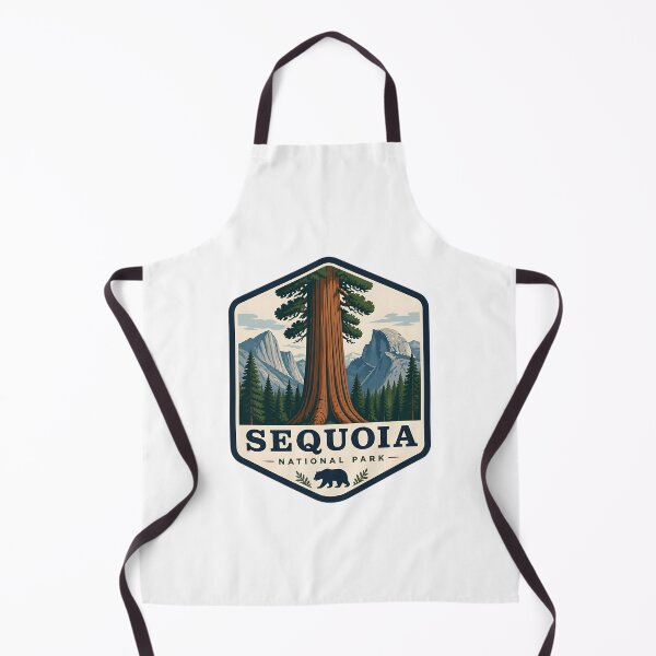 Item preview, Sequoia National Park Vintage Hiking Travel Badge designed and sold by TravelersGems.