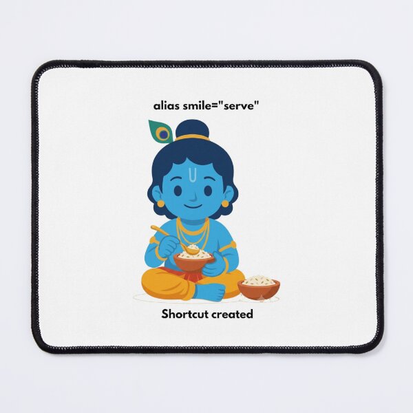 Item preview, alias smile='serve' | Linux Developer Sticker | Tech Humor designed and sold by BhaktiByte.