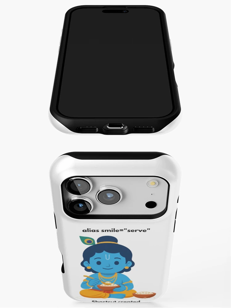 Thumbnail 3 of 4, iPhone Case, alias smile='serve' | Linux Developer Sticker | Tech Humor designed and sold by BhaktiByte.