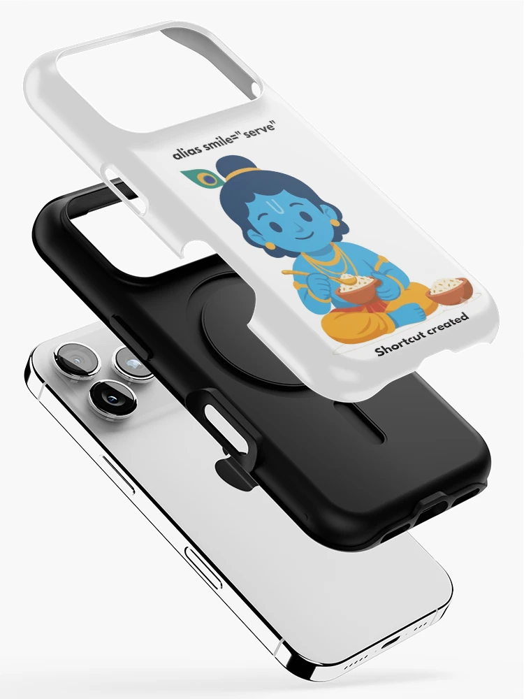 Thumbnail 2 of 4, iPhone Case, alias smile='serve' | Linux Developer Sticker | Tech Humor designed and sold by BhaktiByte.