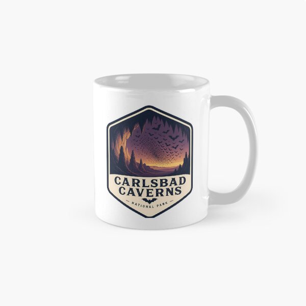 Item preview, Carlsbad Caverns National Park Vintage Cave Badge designed and sold by TravelersGems.