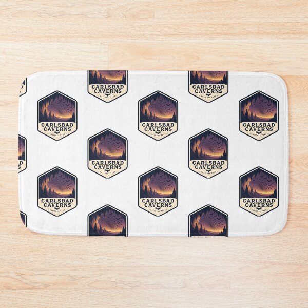 Item preview, Carlsbad Caverns National Park Vintage Cave Badge designed and sold by TravelersGems.