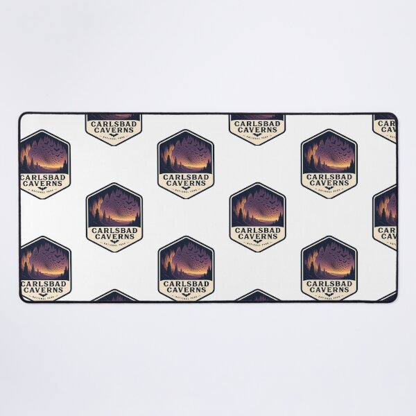 Item preview, Carlsbad Caverns National Park Vintage Cave Badge designed and sold by TravelersGems.