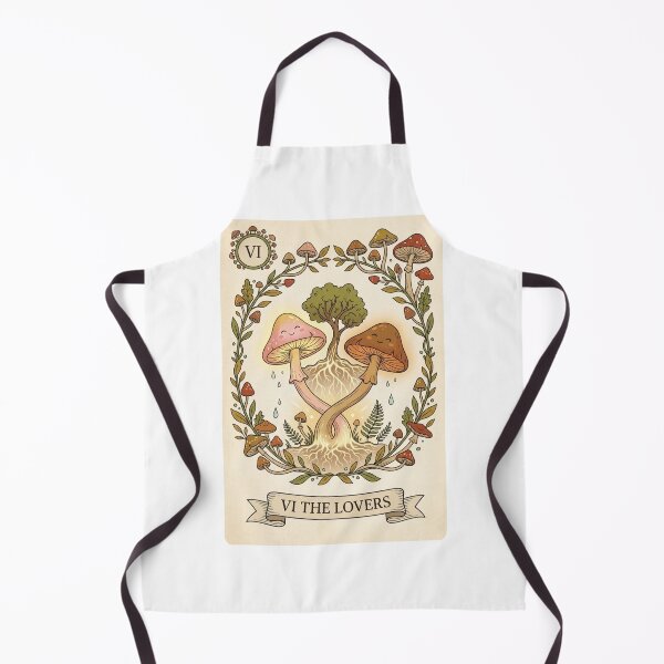 Item preview, Lovers Mushroom Tarot Card Mycelium Art designed and sold by SMARTKIT  DESIGNAGENCY.
