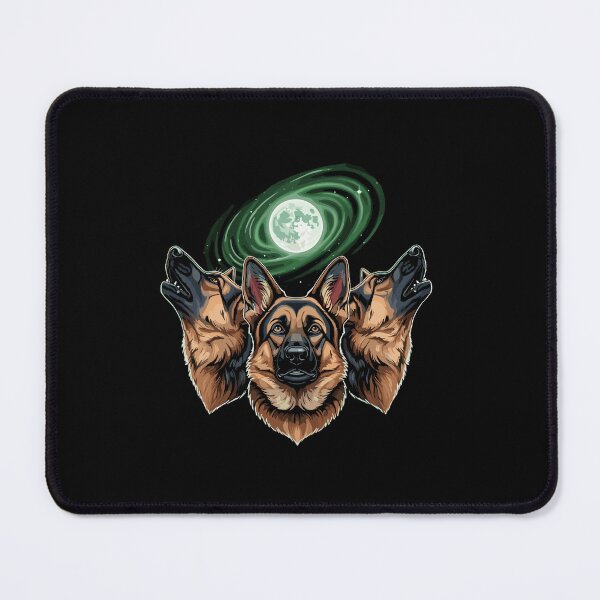 Item preview, German Shepherd Moon Galaxy Dog Lover Canine Pet Owner designed and sold by PopStars1993.