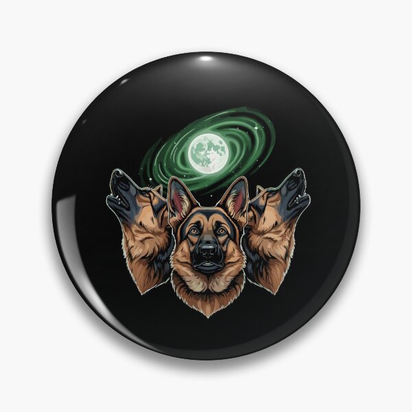 Item preview, German Shepherd Moon Galaxy Dog Lover Canine Pet Owner designed and sold by PopStars1993.
