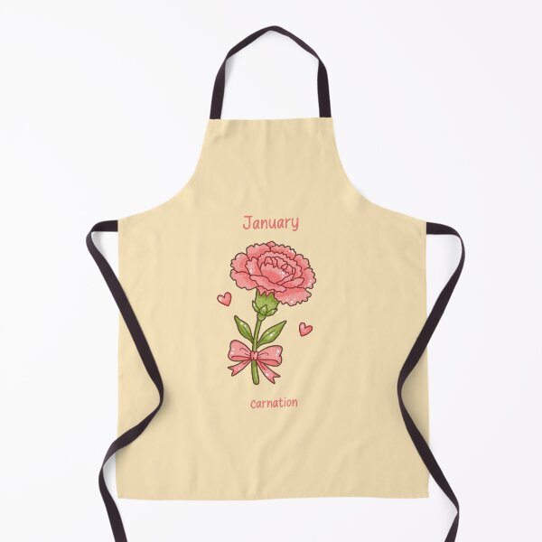 Item preview, January Birth Flower – Carnation designed and sold by TheRightNotes.